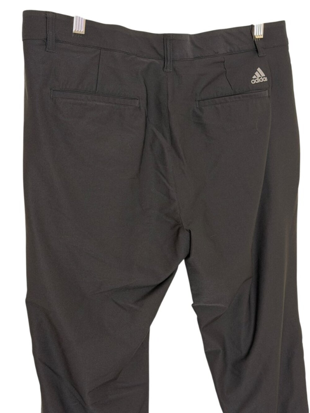 Adidas Mens Golf Pants Sport Active Straight Leg Black 33 x 32 - Picture 4 of 6